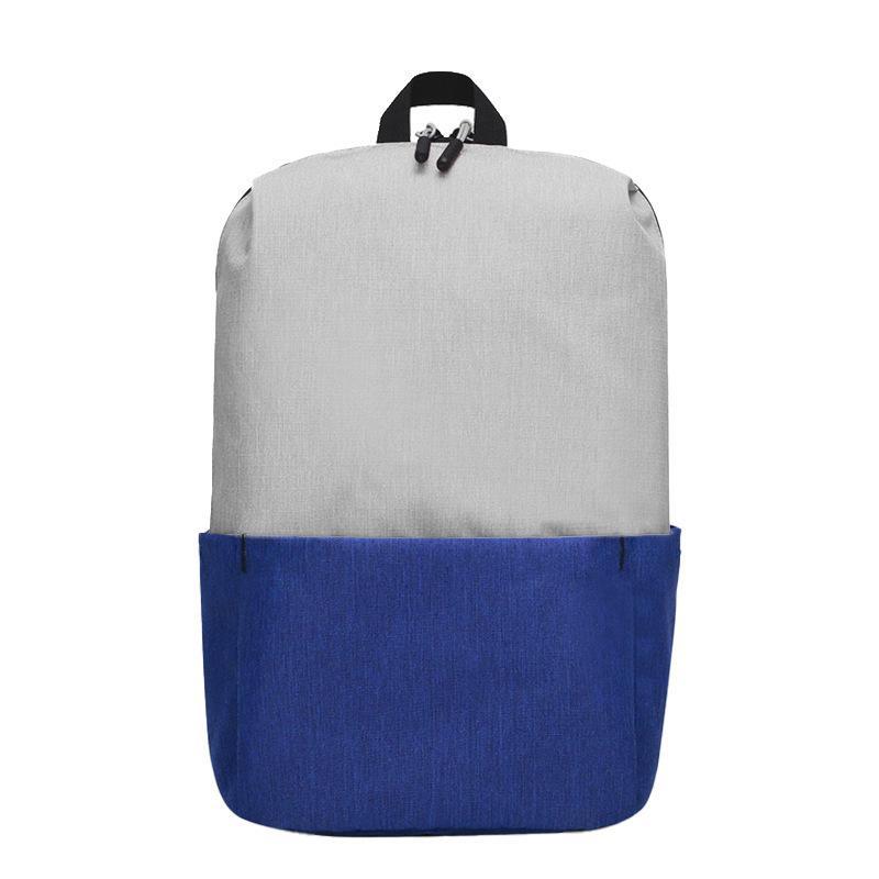Oxford Fabric Backpack Lightweight Large Capacity Wear Resistant Casual Daypack for Hiking Camping Trip