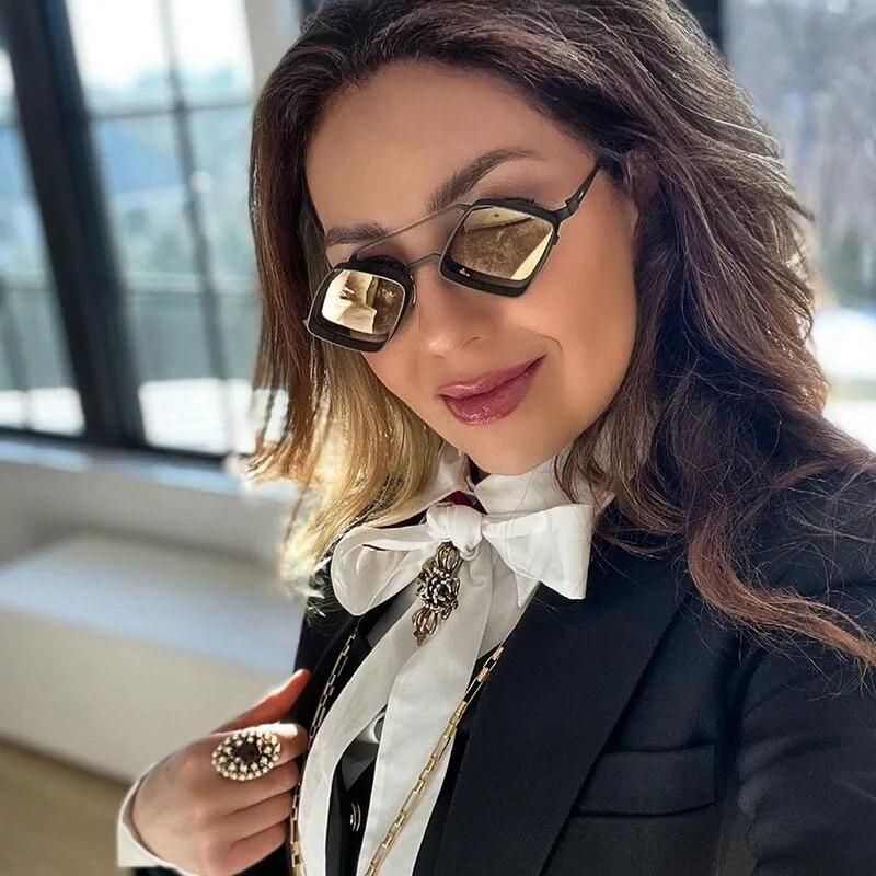 Солнцезащитные очки в стиле стимпанк — фото 4