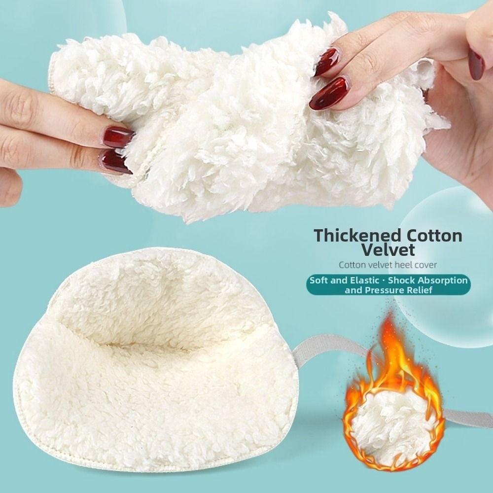 Foot Cushions Adjustable Heel Protectors Comfortable Thickened Heel Cushions Warm Soft Heel Pads for Bedsores