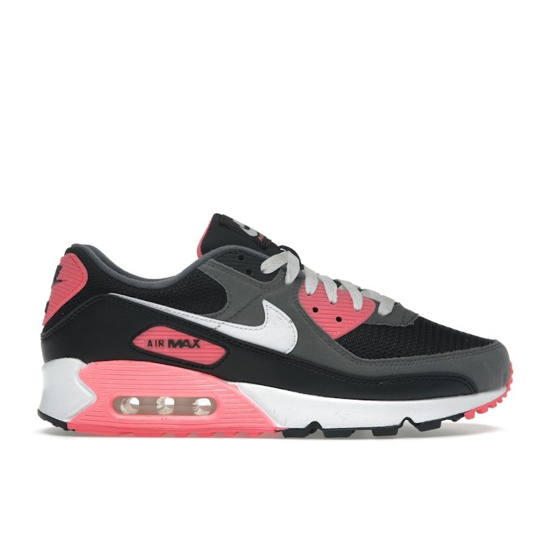 

Nike Air Max 90 Black Sunset Pulse Мужские кроссовки Iron-Grey White HF9190-001 43