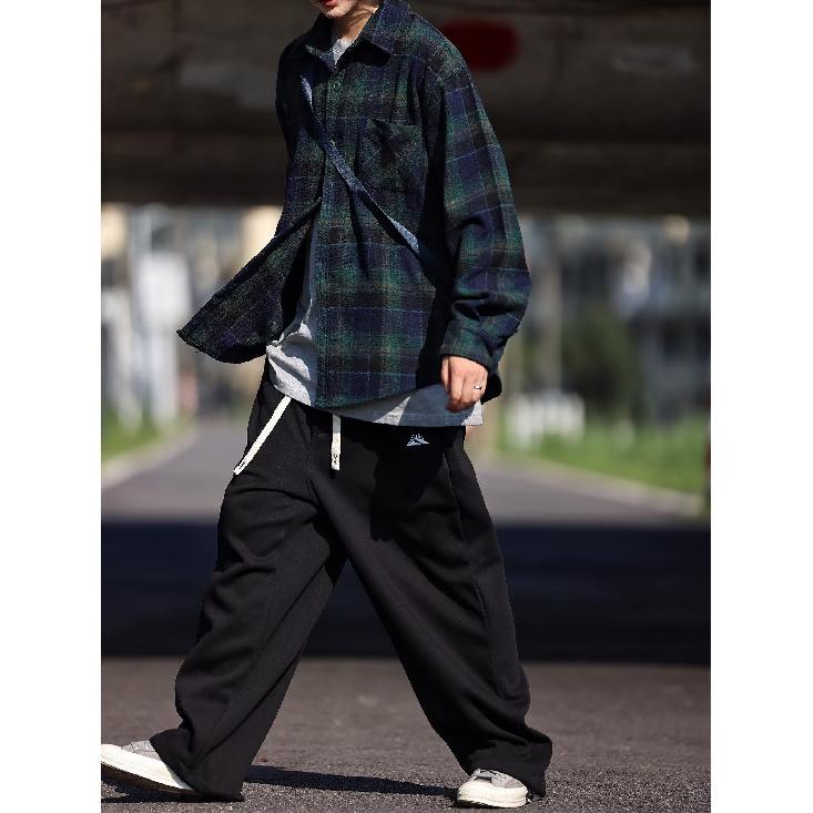 2024 dopisní košile s dlouhým rukávem Japonský hongkongský styl volná košile pro chlapce léto trendy všestranný ležérní kabát