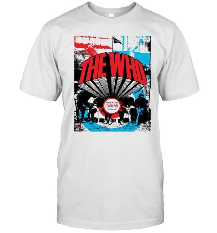 

The Who T-Shirt Aug 26 2025 Fenway Park Boston Massachusetts 2XL
