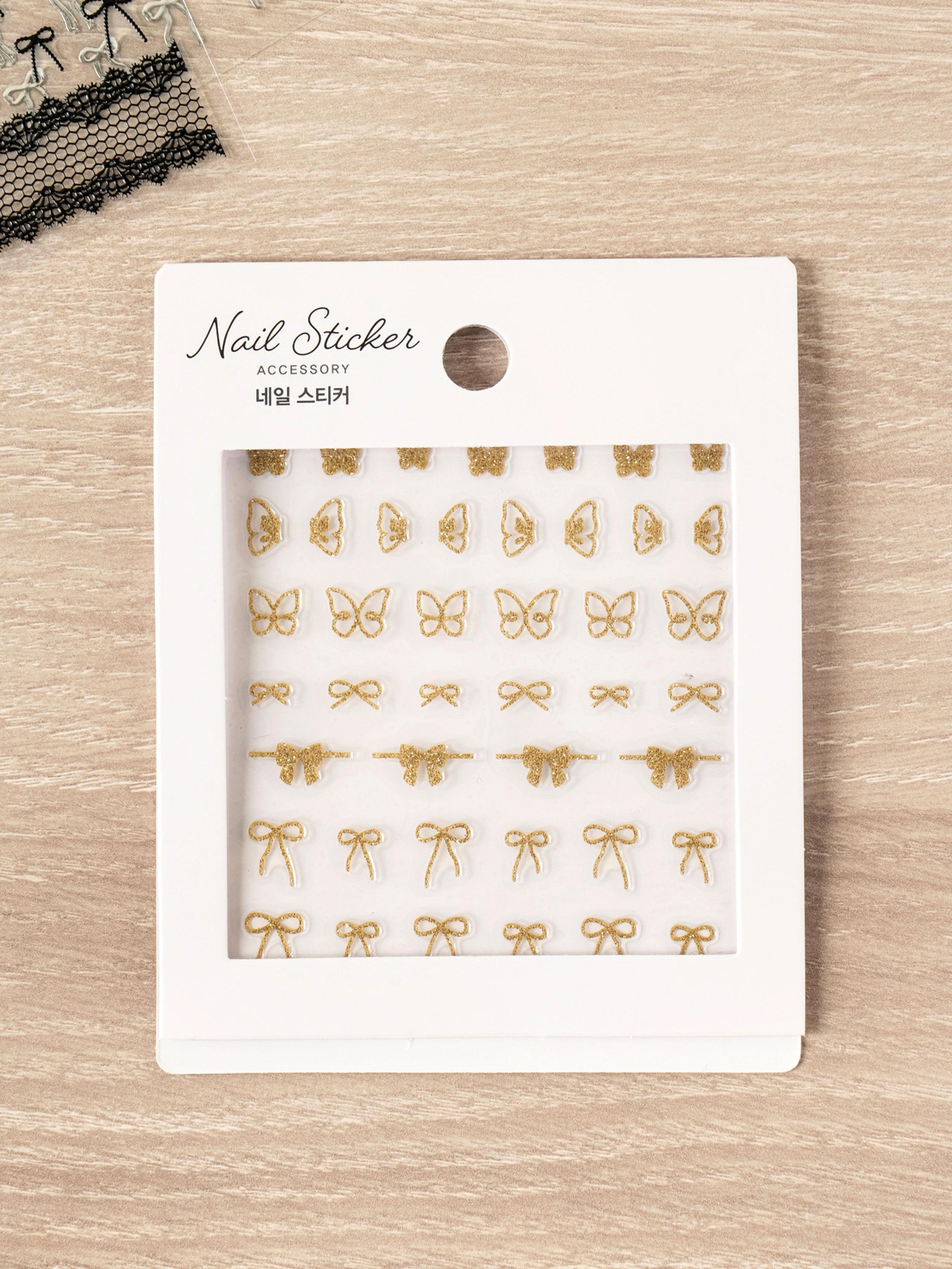 Decorative Nail Art Stickers for DIY Manicure 1ea
