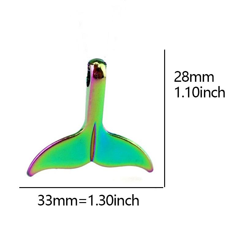6Pcs Marine Organism Rainbow Colored Octopus Shark Charms For Jewelry Making Supplies Diy Keychain Earrings Accessories Pendants