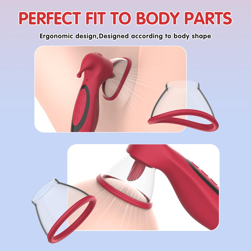 מוצץ ללקק ויברטור צעצועי נשים חזה גירוי מכשיר אוננות נרתיק עיסוי מוצרים למבוגרים צעצוע סקסי