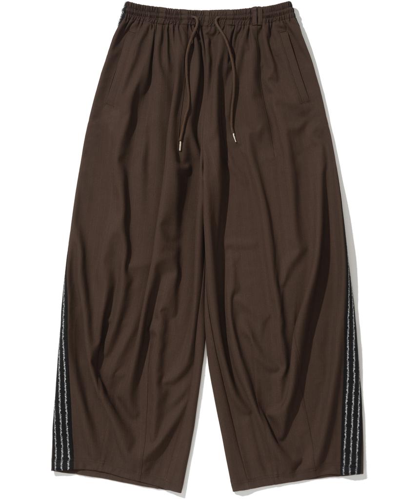 NOT4NERD Thorns Line Track Pants - Brown