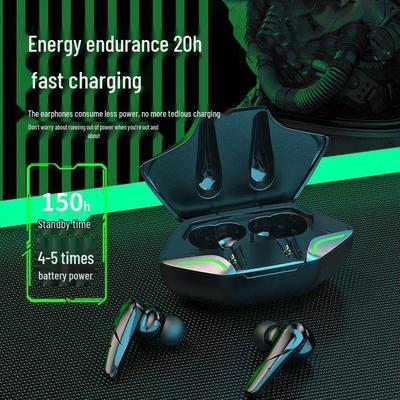 Cross-border TWS Bluetooth In-ear Noise Cancelling Earbuds with Ultra-long Battery Life for E-sports