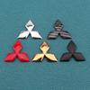 cymvyj1 Interior Steering Wheel Decal for Mitsubishi Car Sticker Decoration Lancer EX Galant ASX Outlander Pajero Eclipse 4.7cm 5.5cm