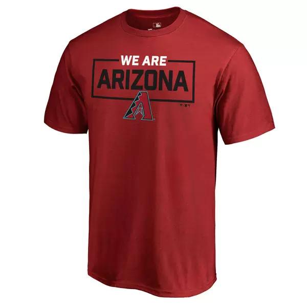 Major League Baseball Diamondbacks Arizona Diamondbacks Pure Cotton Short-Sleeved T-Shirt