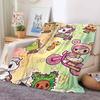 Trendy Brand T-tokidokis Cartoon Cute Blanket Warm And Soft Suitable For Bedroom Living Room Sofa Bed Office Travel Camping