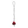 Nail Red Heart Hanging Pendant Y2K Long Phone Strap Bag Decoration Retro Portable Hanging Lanyard Gift for Girls Women