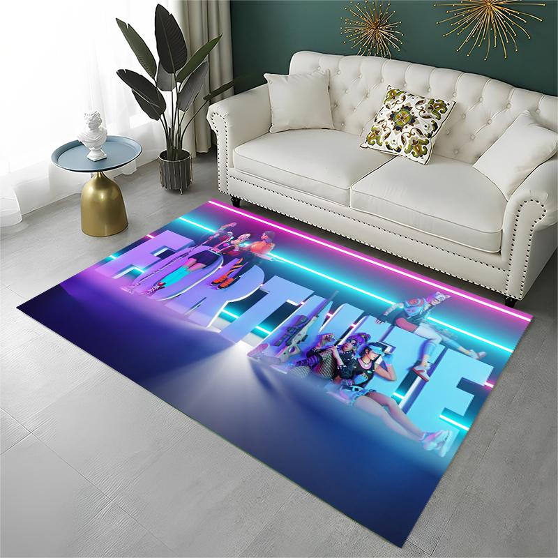 

Cartoon F-Fortnite Game Gamer Carpet Rug for Playroom Bedroom Living Room Sofa Home Decor,kids Area Rug Non-slip Floor Mat 40x60cm