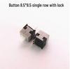 Six-pin Button Switch Keypad, Non-locking, Side-mounted, Sizes: 5.8x5.8, 7x7, 8x8, 8.5x8.5 MM