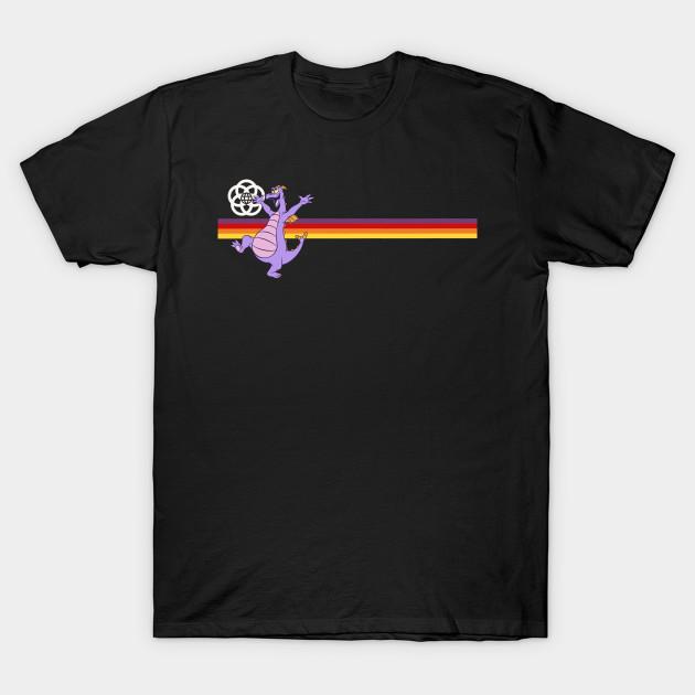 

Men Black Print T-shirt Little Purple Dragon Of Imagination Mask No-Cut Transfer Paper Print Cotton Tshirt L чёрный
