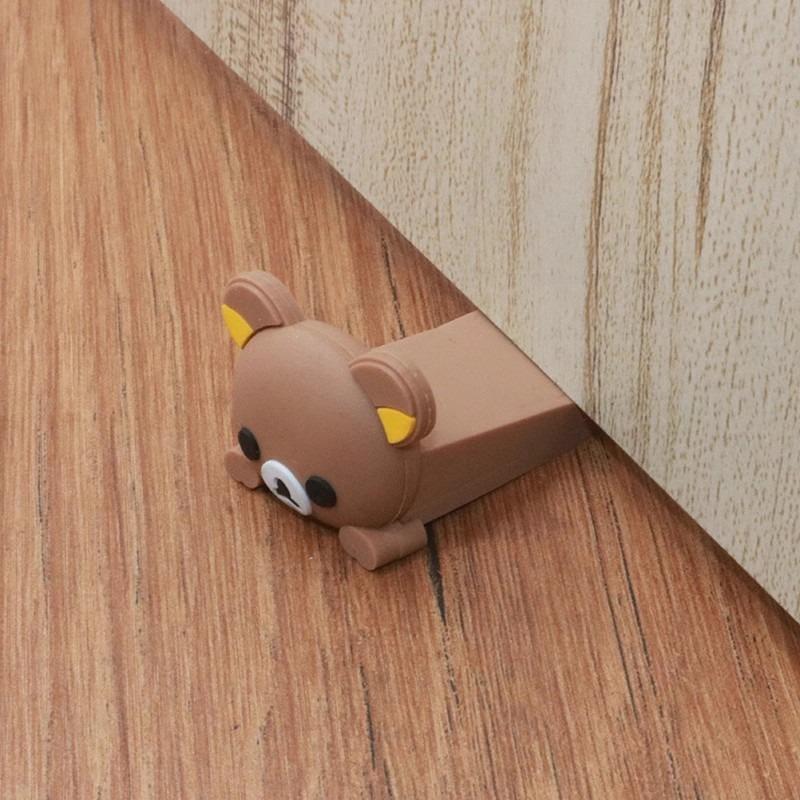 

1Pc Silicone Door Stop Kids Edge Guard Baby Helper Protector Finger Home Office Safety Pinch Guard Lock