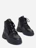 Winter Leather Boots with Fur ISSA PLUS