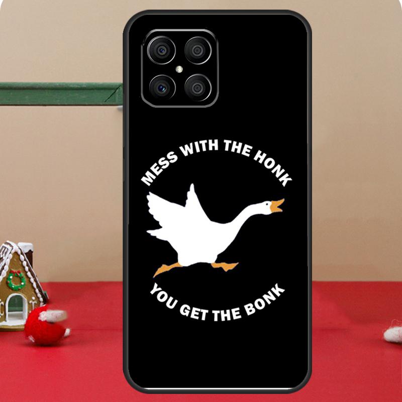 Duck Goose Honk Bonk Funny Meme Case For Honor Magic 6 7 8 Pro Honor 400 200 70 90 Lite X8c X8b X9a X9b X9c X9d Win RT Cover