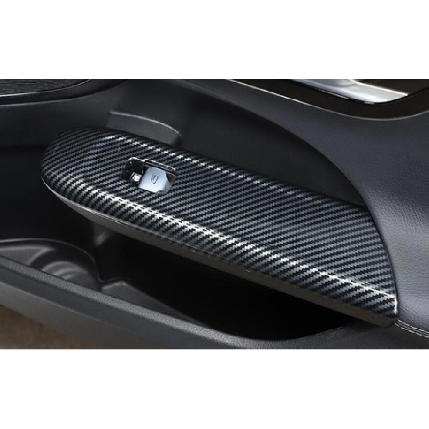 For Benz GLC X254 -2024 ABS Carbon Fiber Window Lift Panel Switch Cover Trim