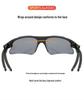 European & American Cycling Sunglasses - Outdoor UV Protection, Colorful 9206 Sports Sunglasses.