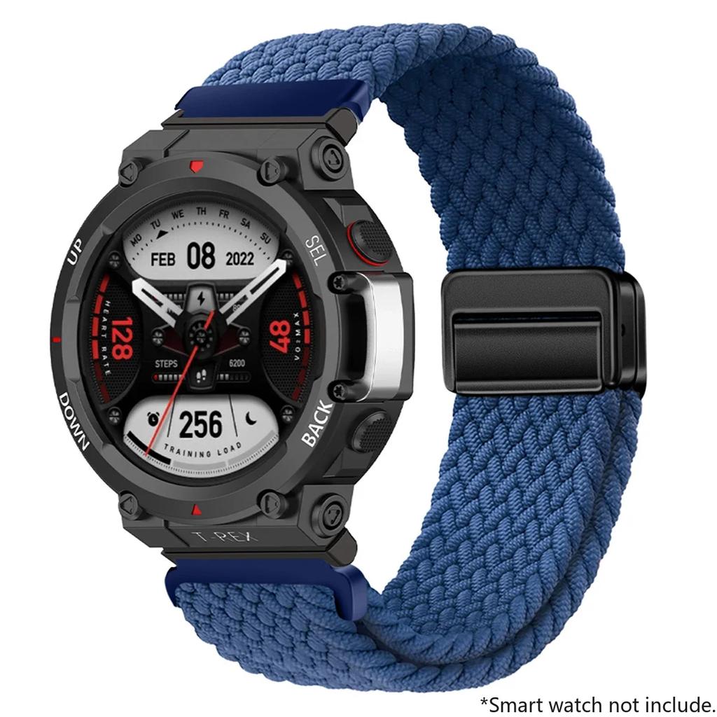 New Braided Loop Strap For Huami Amazfit T-Rex 2 3 Band Smart Watch Nylon Elastic Belts For Huami Amazfit T-Rex T RexPro Correa