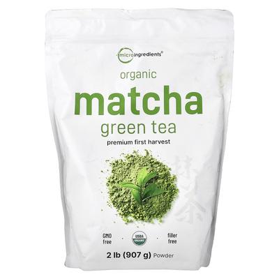Micro Ingredients Organic Matcha Green Tea Powder, 907g (2lb)
