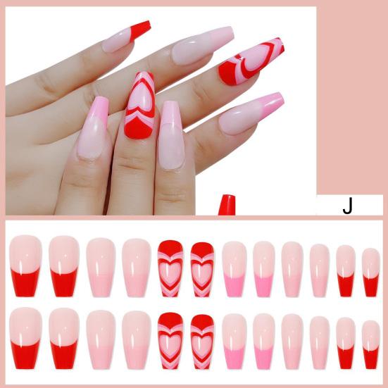 Fake Nails Stunning Visual Effect No Odor Extend Nail
