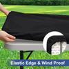 1Pcs Spandex Rectangular Tablecloth Stretch Elastic Fitted Table Cloth Washable Wrinkle Resistant Patio Table Cover