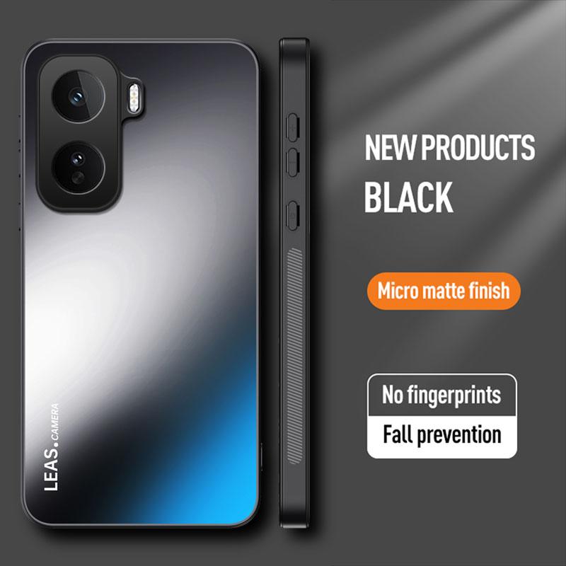 For vivo IQOO Neo11 5G 6.82 China Version Matte Skin-feeling AG Lens Protection Hard Back &Stand Case Soft Bumper Cover For vivo iQOO Neo11 5G 6.82 China version&Opp Bag