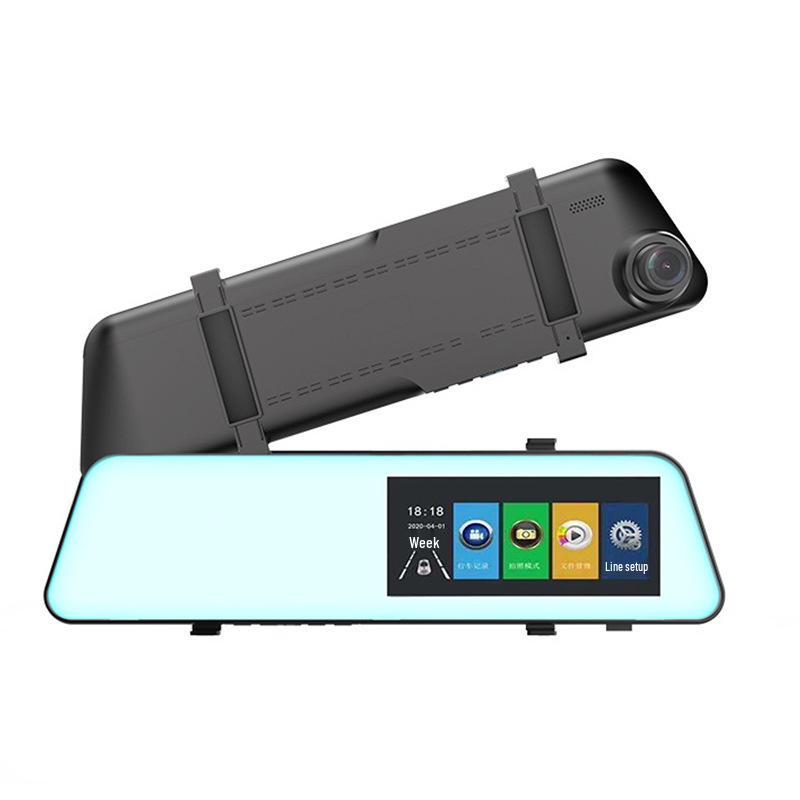 High-Definition Night Vision Car DVR with Dual Front and Rear Recording & Reversing Camera