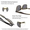 Trend Manufacturers Wholesale Custom logo Cycling Outdoor Sports square Polarized Men's Sunglasses