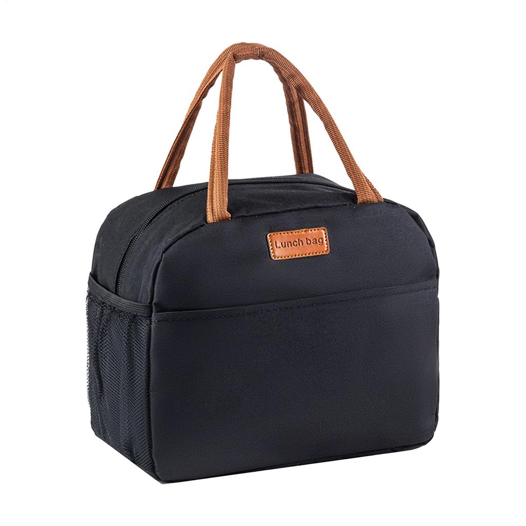 Food Handbags Portable Thermal Lunch Bag  Waterproof Leakproof insulated Lunch Bag For Student Bento Lunch Handbag Insulation