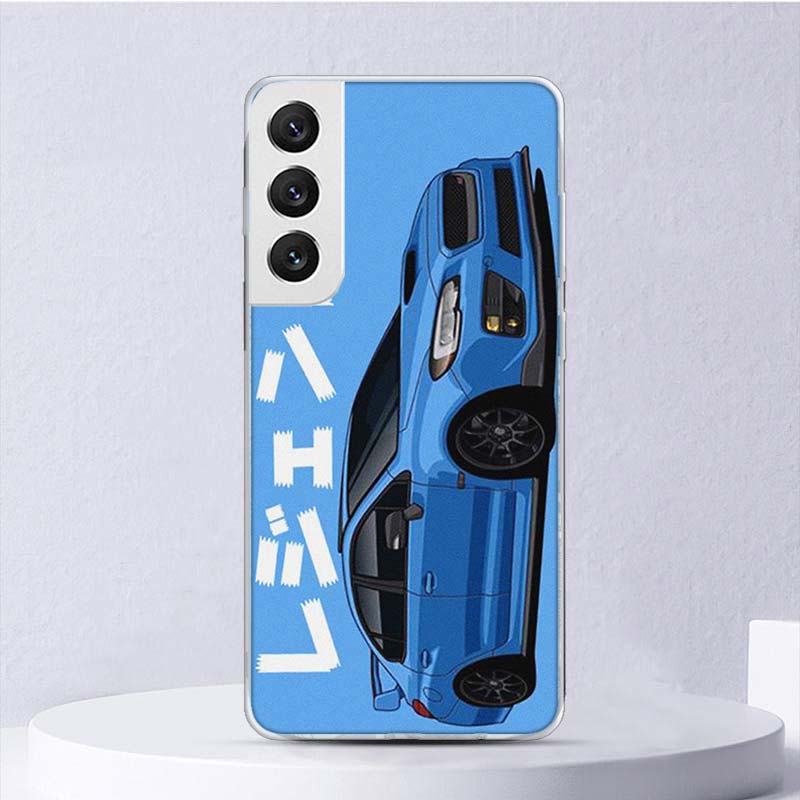 JDM Tokyo Drift Sportwagen Weiche Hülle Für Samsung Galaxy S22 S21 Ultra S20 FE S10 Plus Handyhülle S9 S8 + S10E S7 Edge S6 Funda