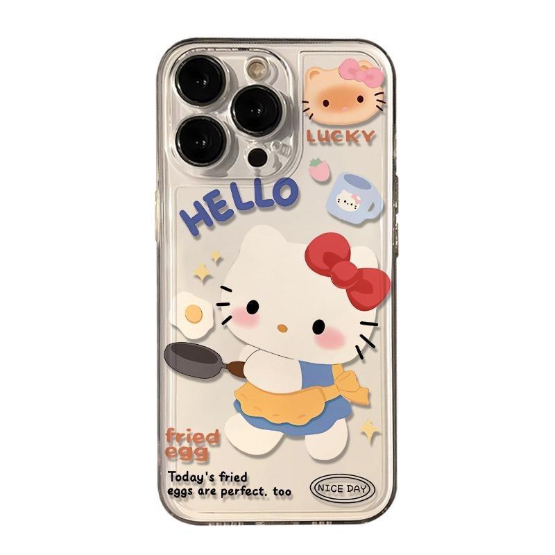 Hello Kitty mobile phone case all-inclusive for Apple 13Pro/14/15PROMAX/16Pro/15/13/12 xr