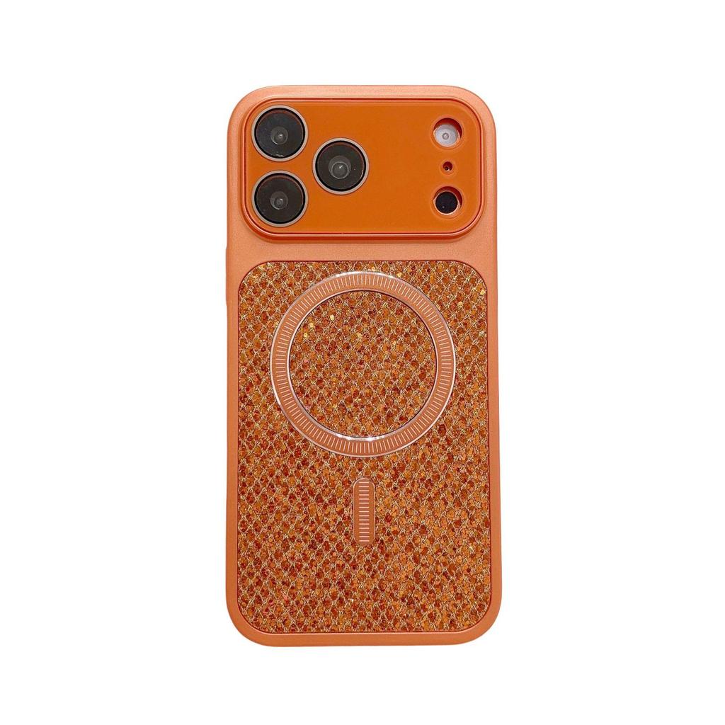 Luxury Magnetic Glitter Drop-proof Case for Apple 17 Pro Max