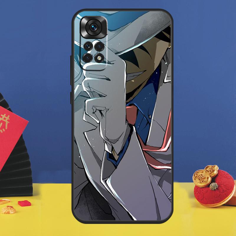 Detective Conan Case For Xiaomi Redmi Note 11 10 12 8 9 Pro 8T 9S 10S 11S Redmi 10 10A 10C 9 12C 9C Cover