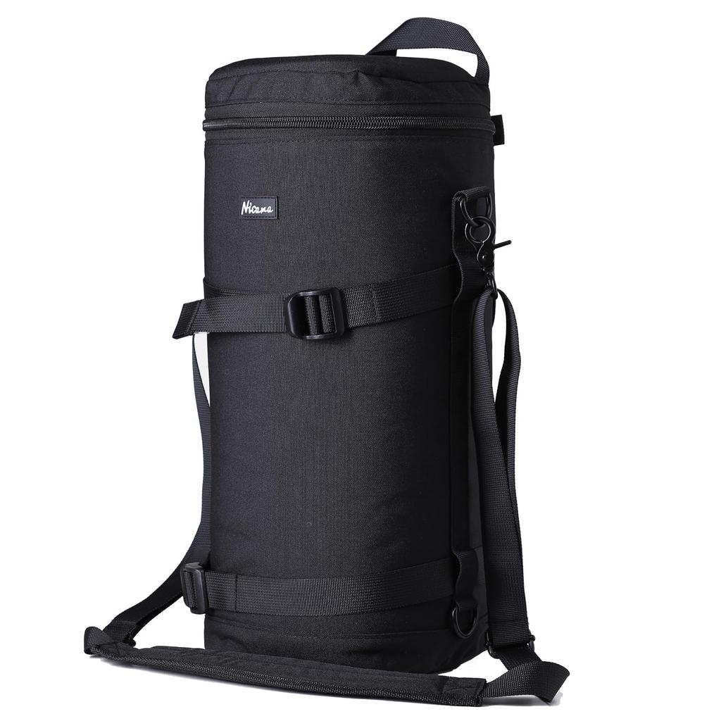 Nicama LB2 Deluxe Waterproof Camera Lens Pouch Case for Nikon and 300mm Canon RF800 and and Sigma and Tamron Lenses AF-S200-500, 70-200, 80-200,