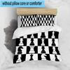 Chess Opening Strategy 3pcs Bedding,Including 1pc Duvet Cover And 2pcs Pillowcases Perfect for Christmas,Ideal for Bedroom, Dormitory