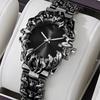 Claw-Shaped Watch for Men, Fashionable Retro Y2K Unique Design, Millennium Niche Quartz Wristwatch, Light Luxury