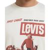 Levis Printed Loose Fit Crew Neck Short Sleeve T-Shirt Men Tops White 87373-0228