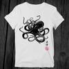Octopus Japanese Calligraphy Anime Manga T Shirt Unisex Adult Mens Womens Gift Cool Music Fashion Top Vintage Retro Tee G216