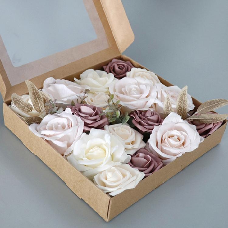 Elegante Blumenkästen Kreative Sträuße Handverpackt Halter für Liebhaber Freund