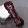 3Mm 4Mm5 Thick Retro Made Old Coffee Round Cowhide Rope Diy Material Bracelet Necklace Jewelry Rope