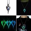 Luminous Wolf Totem Pendant Necklace Animal Long Necklace Hiphop Jewelry