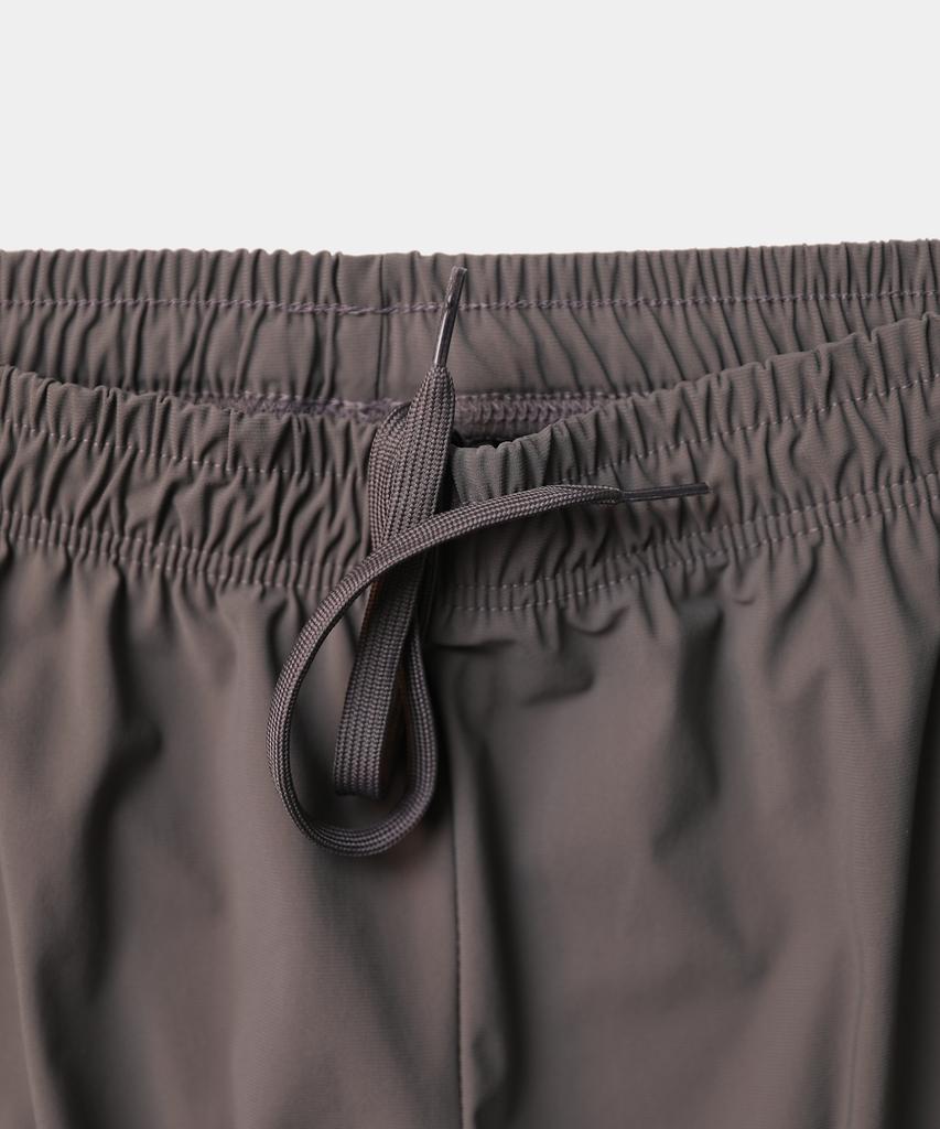 Lambeulla Tricot Wide Cooling Ice Pants [Dark Gray]