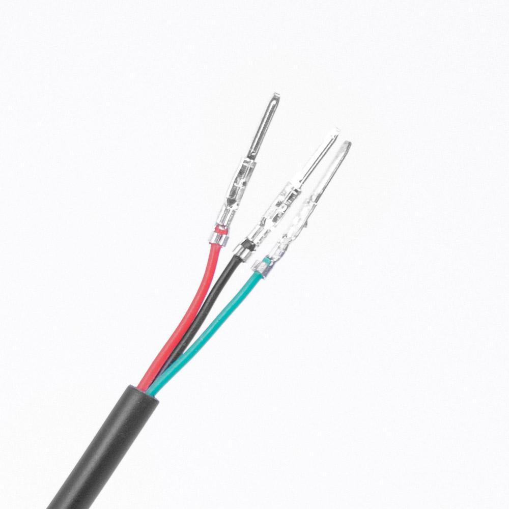 130X Electric Bike Thumb Throttle Accelerator for EBike 12V-72V Throttles 3 Pin Waterproof Speed Control Finger Throttle Grip