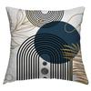 Modern Abstract Simple Pillowcase Golden Decorative Pillow Cushion Cover Household Products