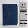 Pocket Journal Mini PU Leather Notebook 100 Sheets with Elastic Band for Teenager Diary Recording