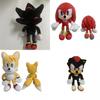 Niedliches 30cm Sonic Tails Plüsch Shadow The Hedgehog Knuckles Spielzeug Super Sonic Weiches Plüsch für bequemes Kuscheln