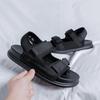 Men's Shoes 2025 Summer New Men's Beach Shoes Sandals Velcro Versatile Platform Casual Sports Wind 1502-R