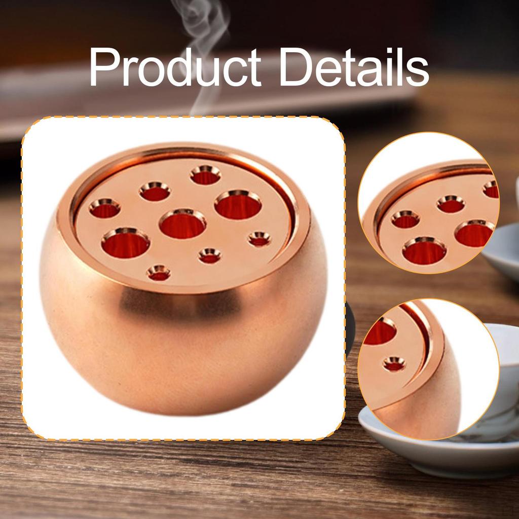 Incense Holder Aroma Burner Desk Ornament Birthday Gift Cone for Dining Room